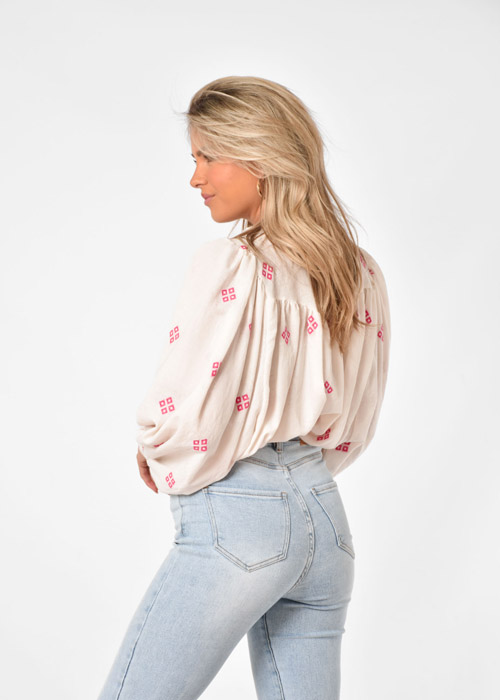 Romee blouse wit