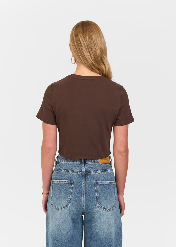 Friday Denim embossed logo t-shirt