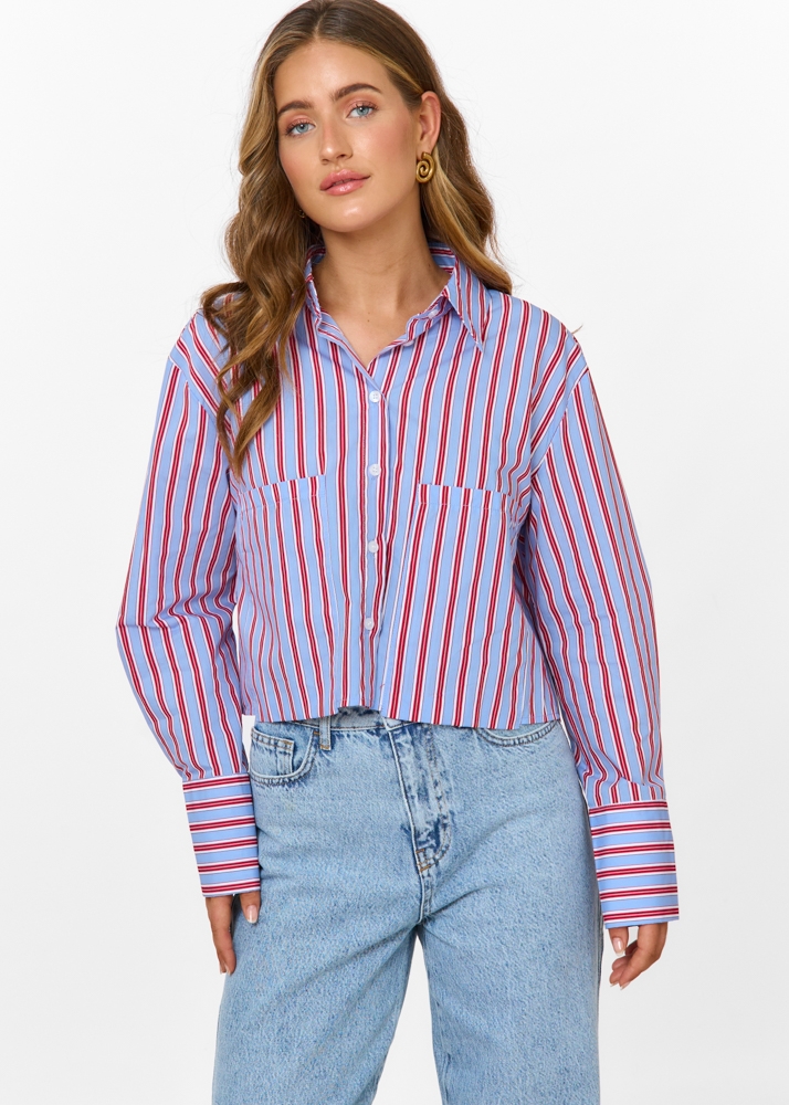 Cintha blouse rood