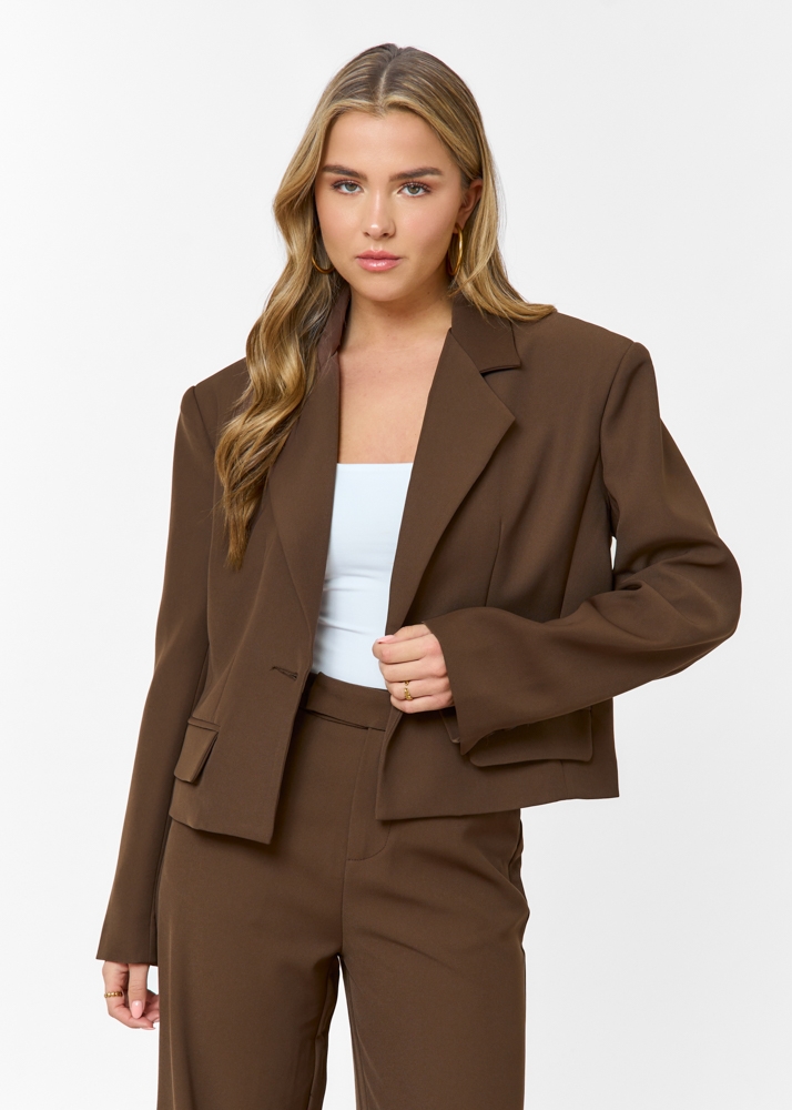 Audrey cropped blazer