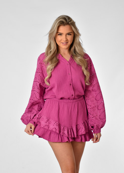 Roxy blouse paars