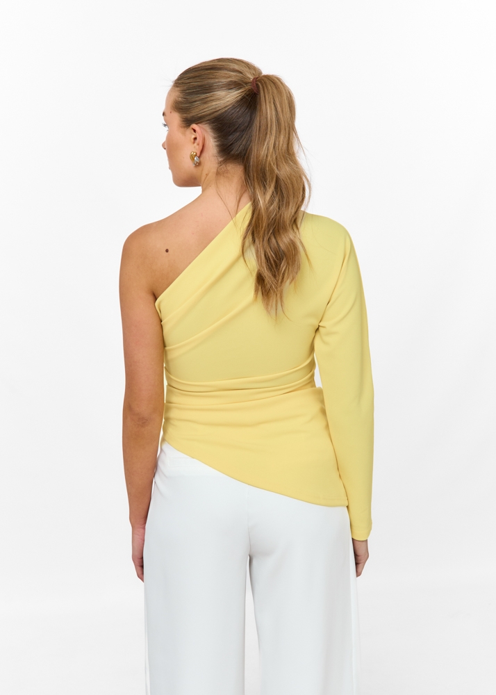 Jasmin one shoulder top