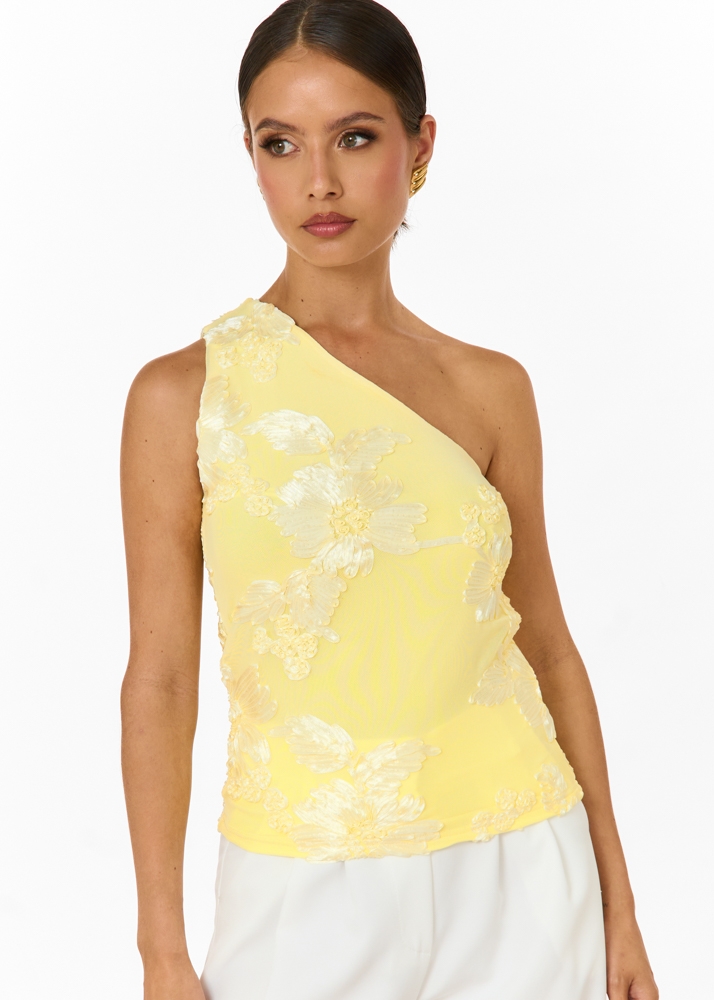 Marell one shoulder top