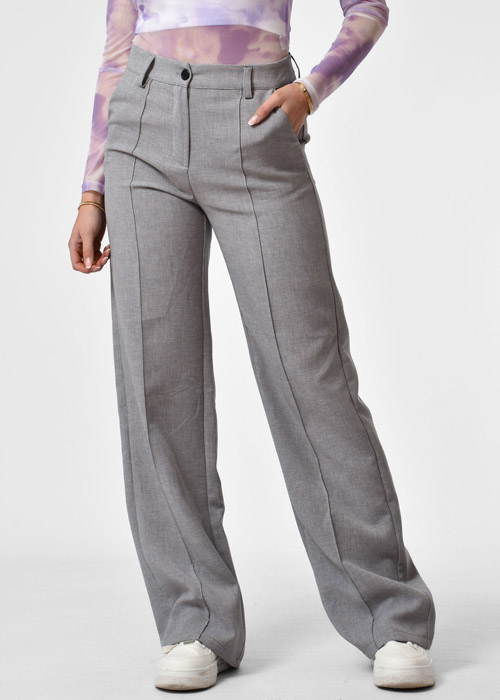 Sara pantalon lichtgrijs