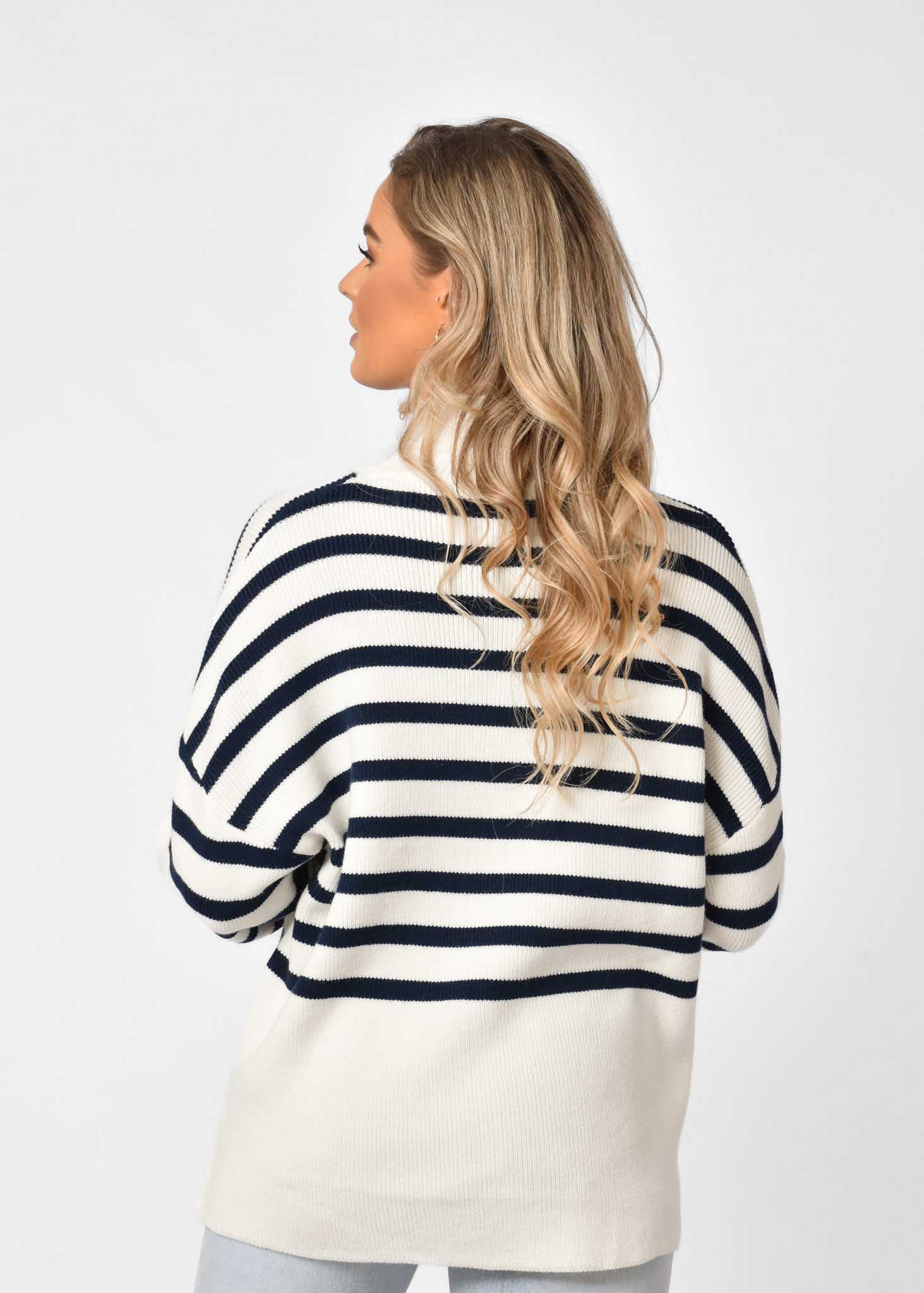 Fenna trui blauw