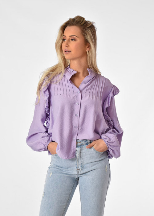 Julie blouse lila