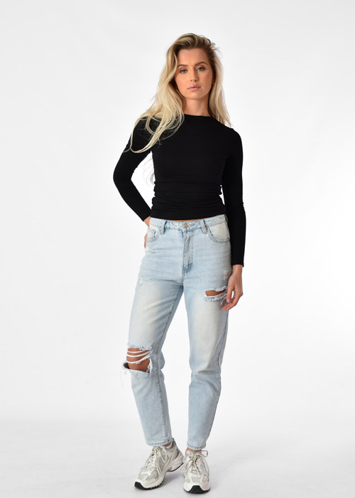 Millie top zwart