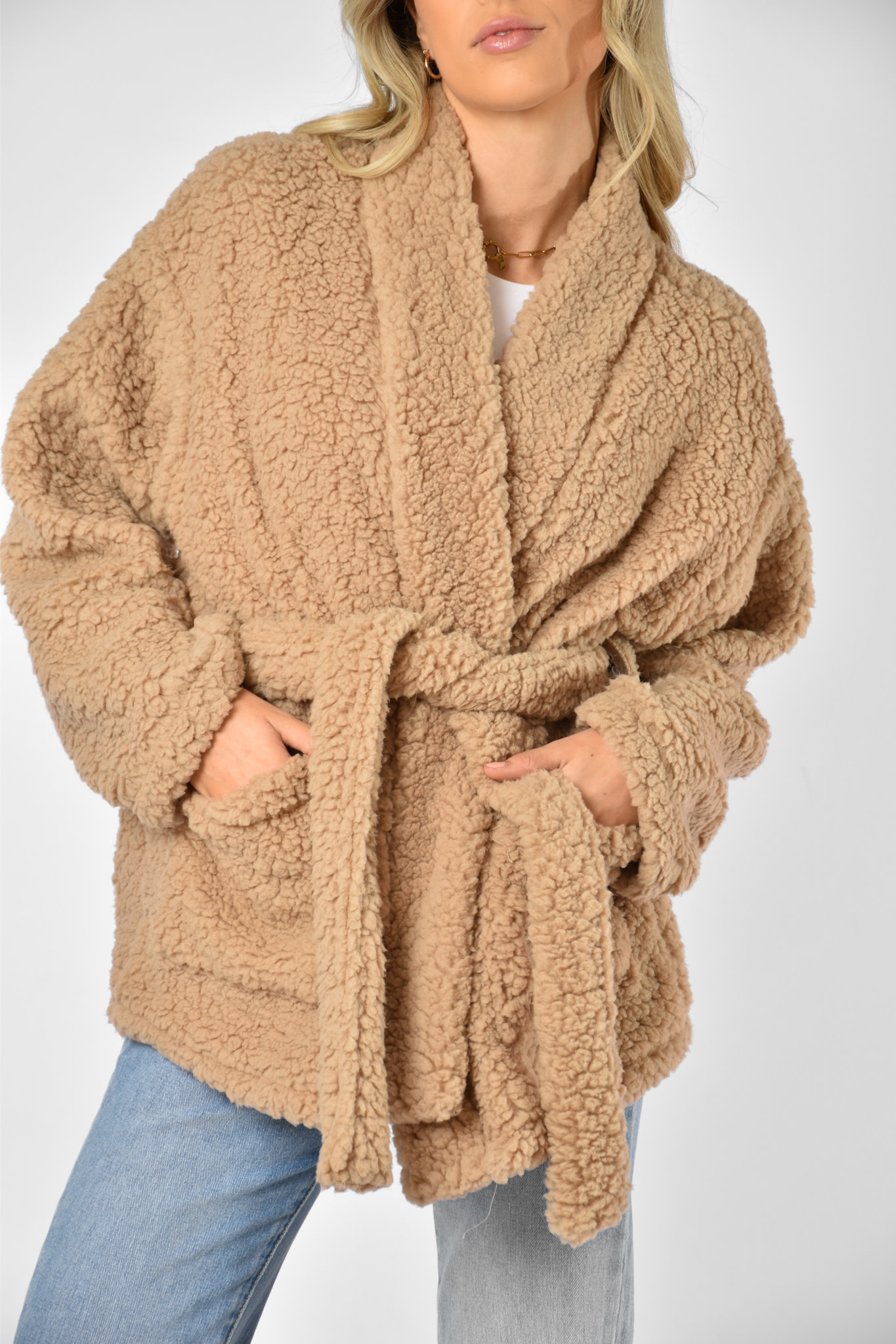 Ruby teddy jas beige