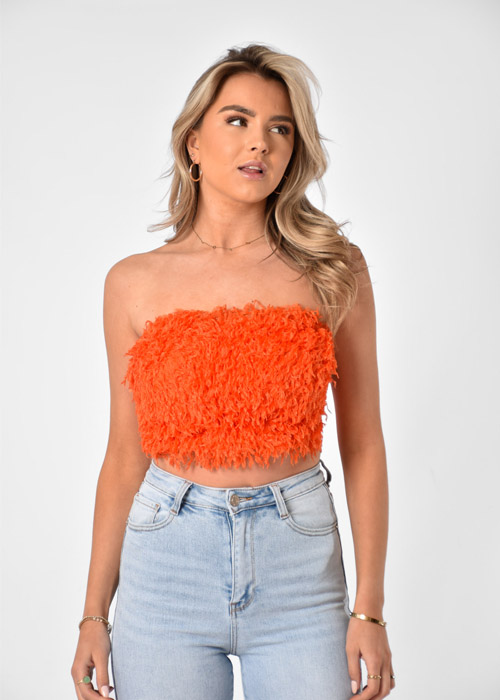 Iconic top oranje