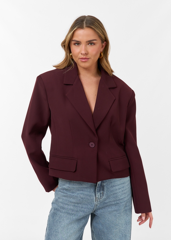 Audrey cropped blazer