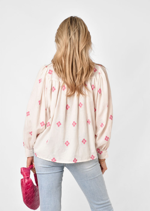 Romee blouse wit