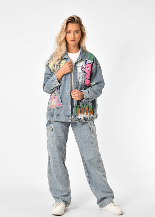 Sam denim jacket blauw