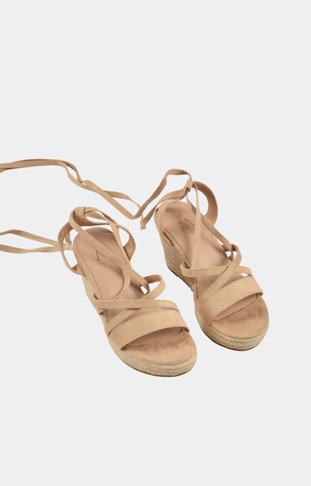 Katy sleehakken beige 