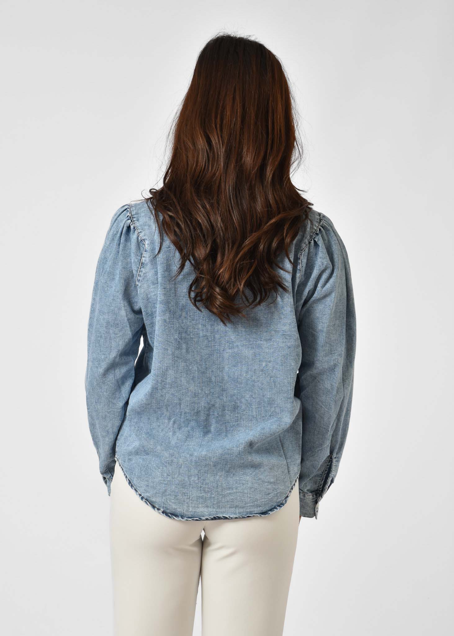 Robin blouse denim