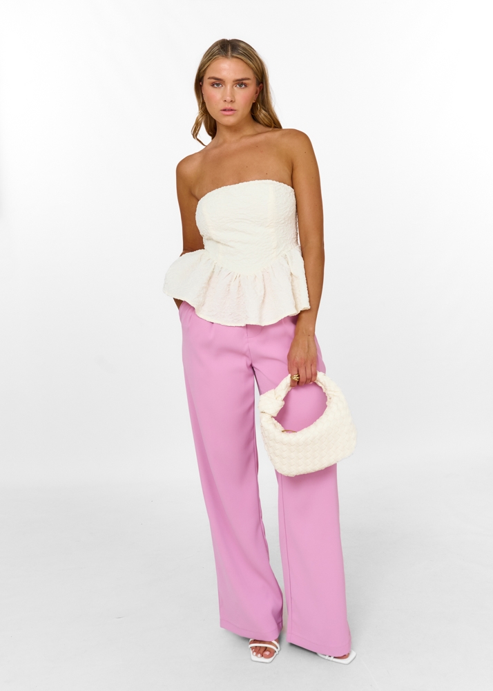 Noa strapless top