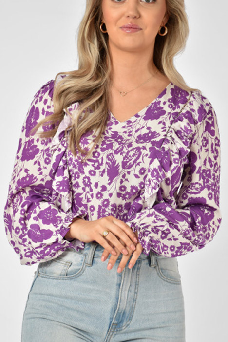 Noor blouse purple