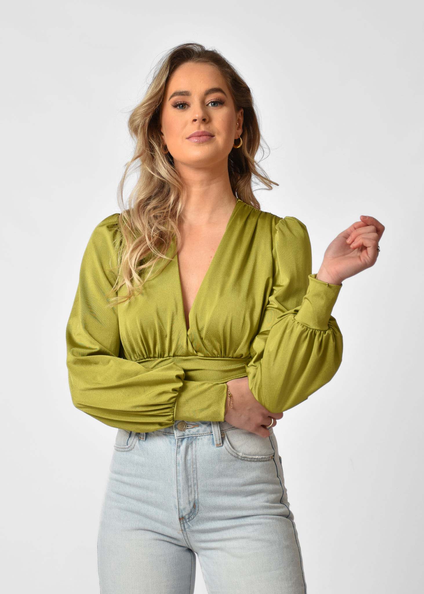 Ella body groen