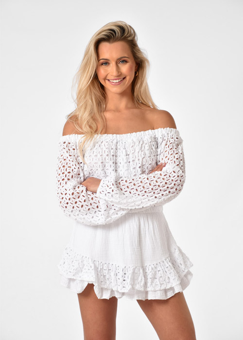 Jenna blouse wit