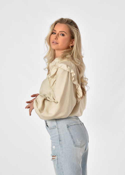 Julie blouse beige