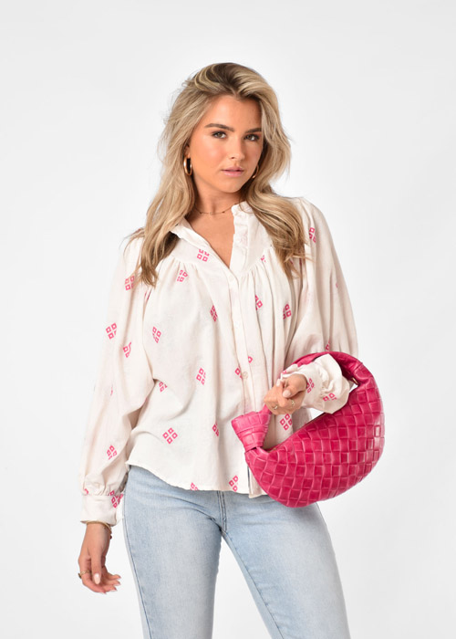 Romee blouse wit