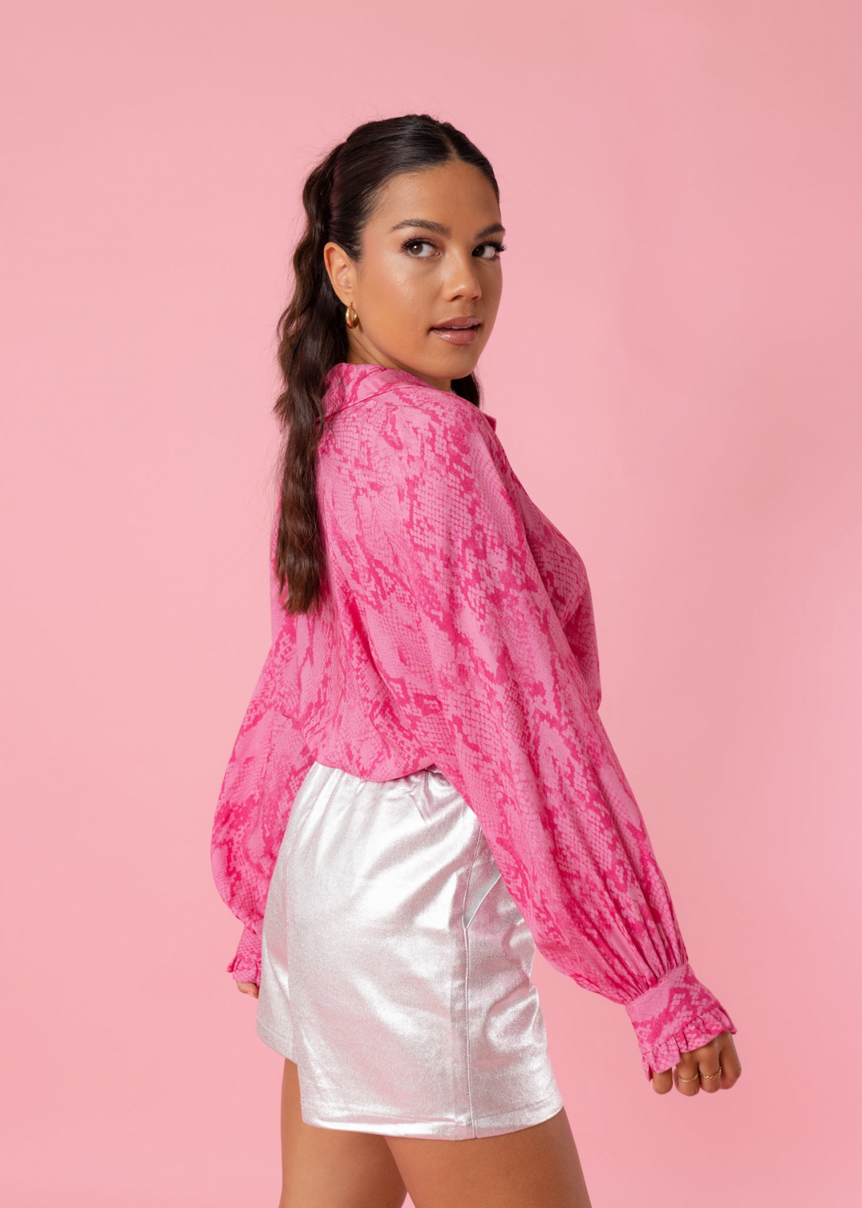 Noortje top roze