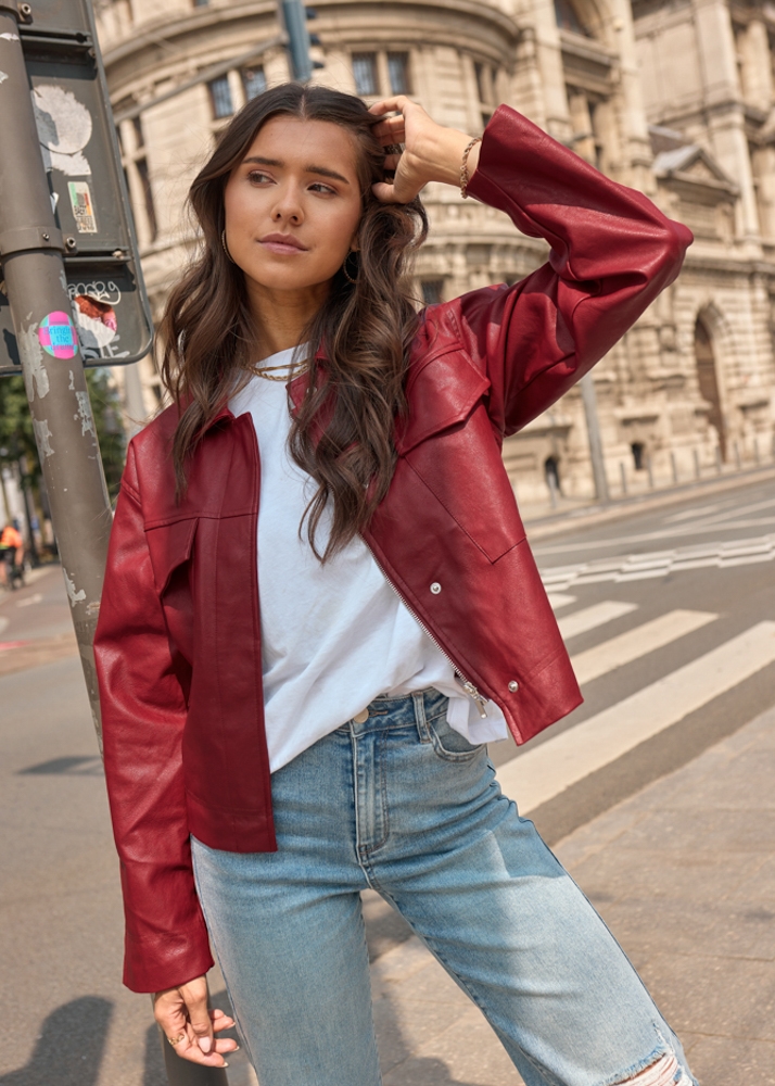 Lara leren jacket