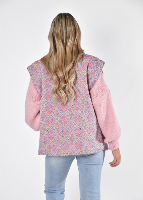 Rosie gilet lila