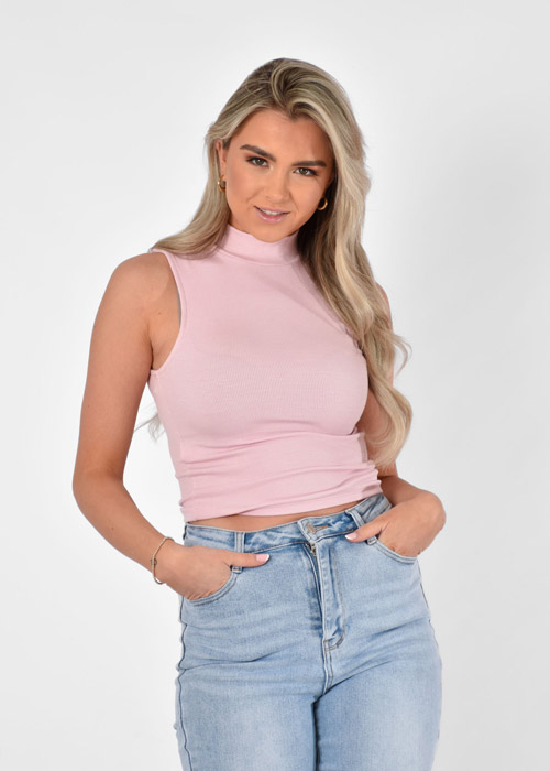 Molly top roze