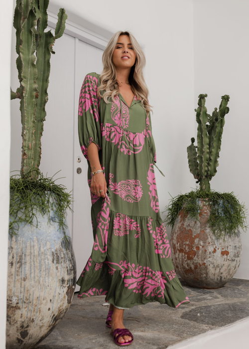 maxi jurk