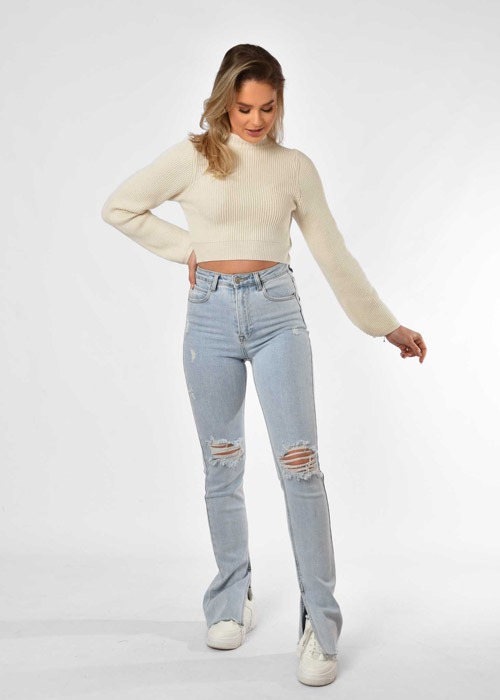 Hailey trui creme