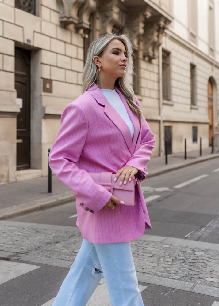Cara blazer roze 