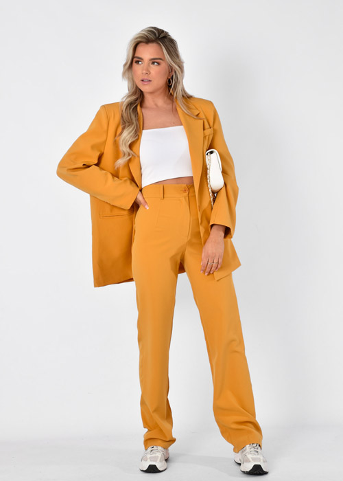 Yara blazer geel