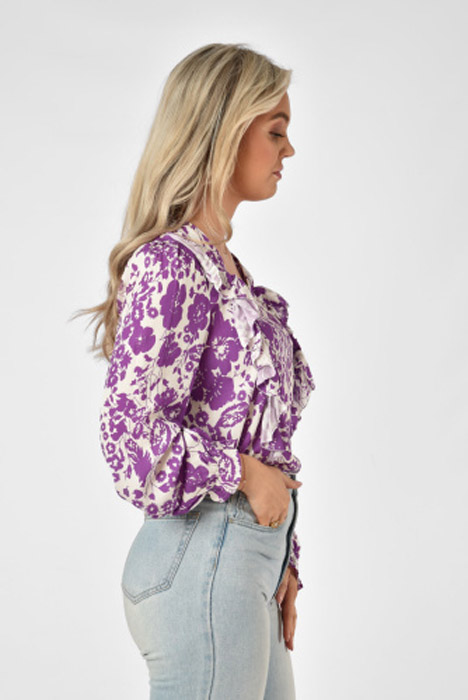 Noor blouse purple
