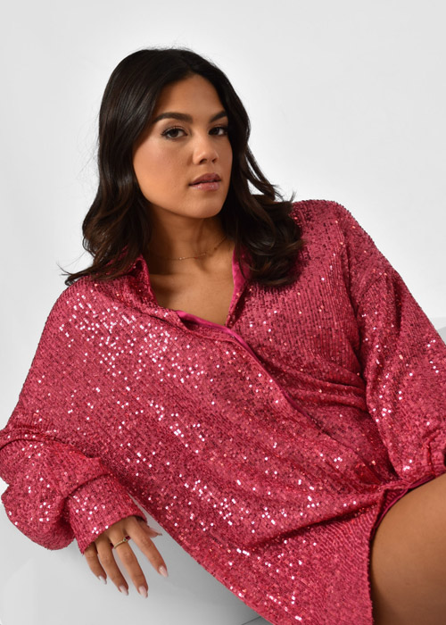 Mae blouse fuchsia Mae blouse fuchsia