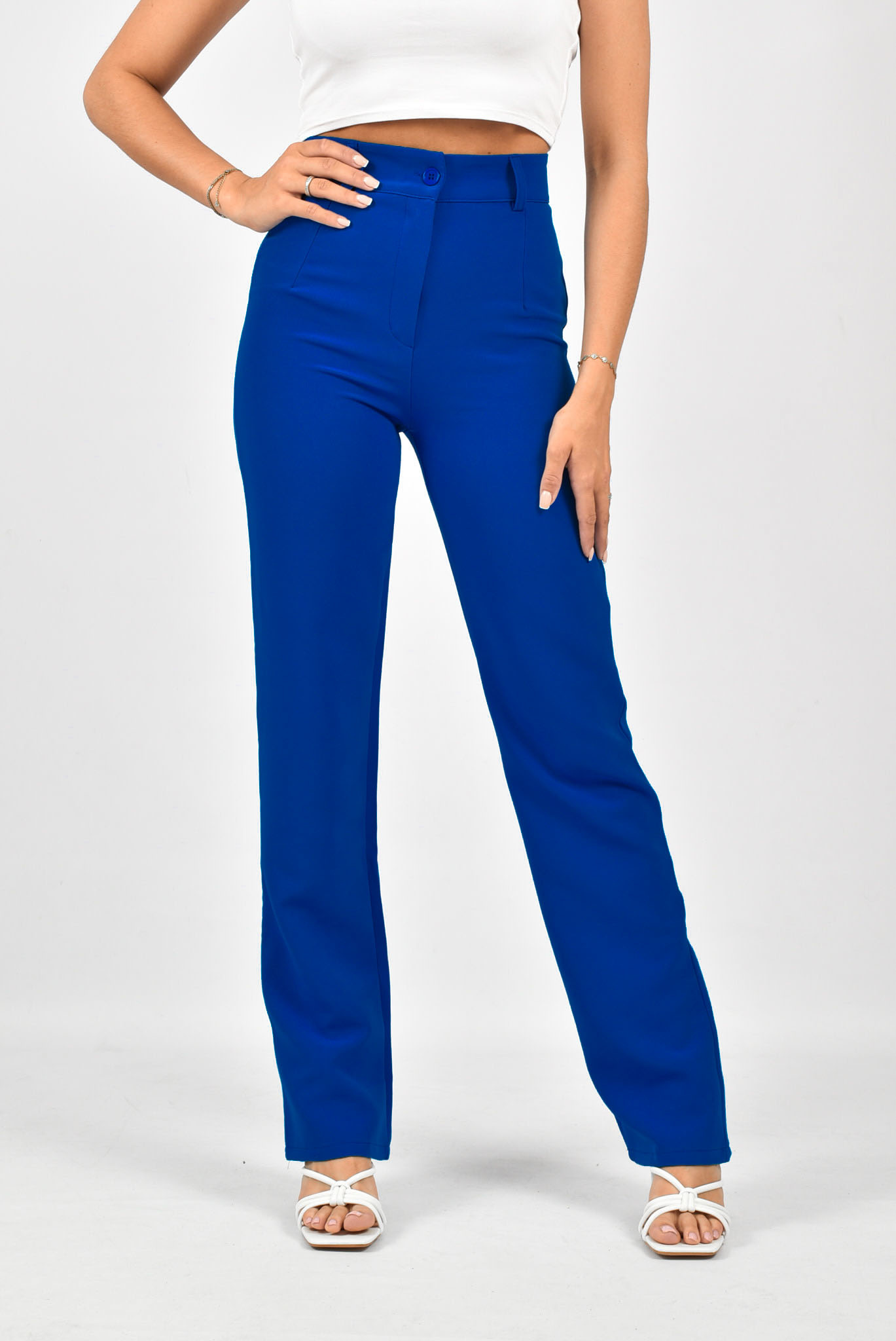 Romy pantalon kobalt