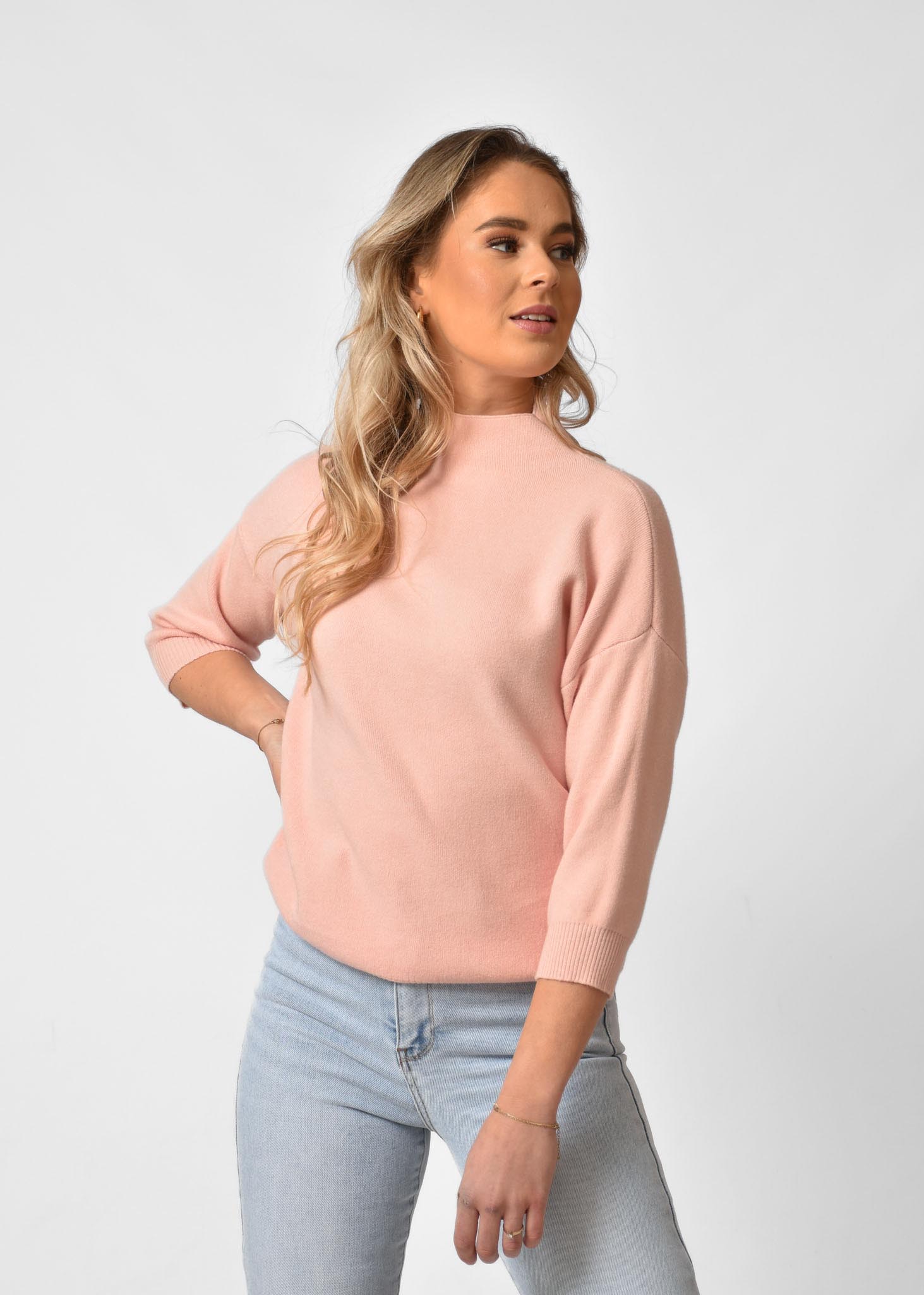 Maud top lichtroze