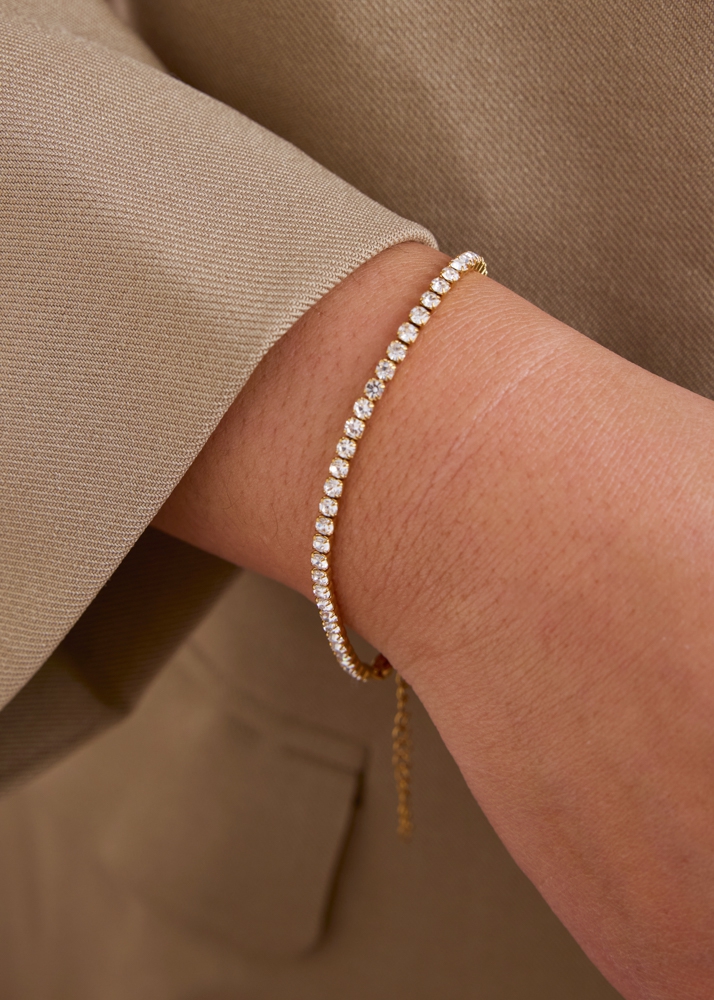 Mila armband goud