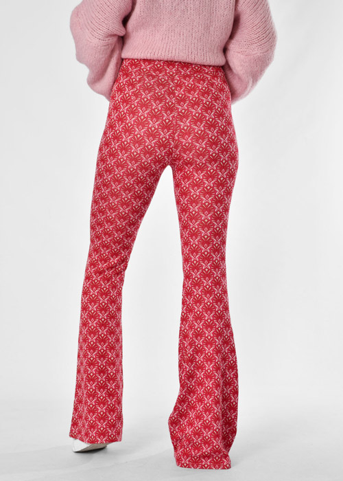 Fenna flared roze