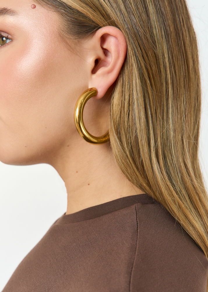 Bold oorringen middel