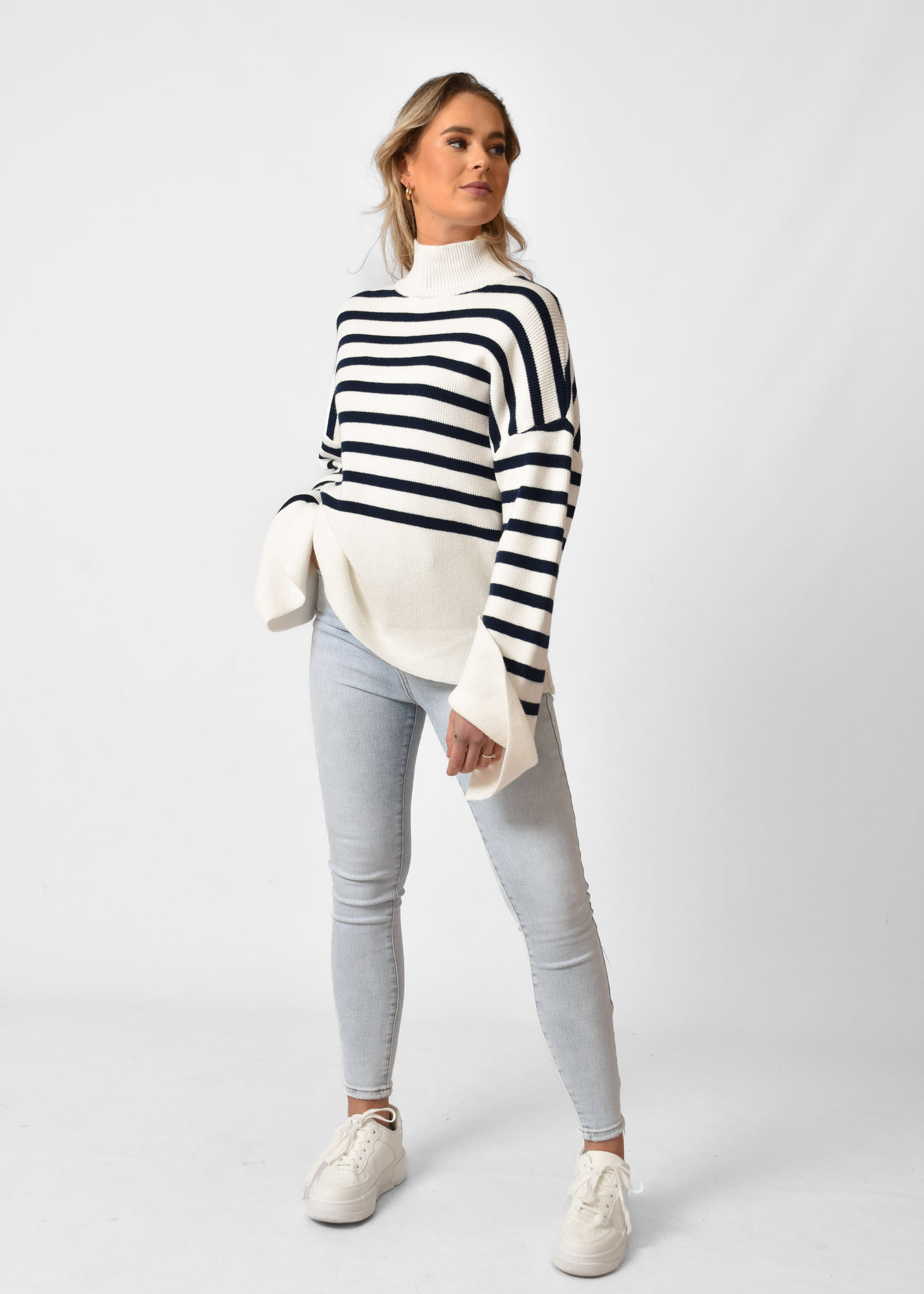 Fenna trui blauw