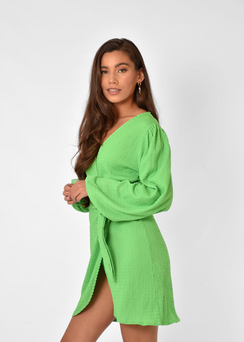 Jasmijn jurk groen