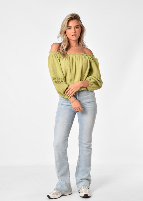 Lena top groen