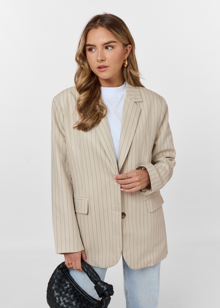 Cara blazer beige