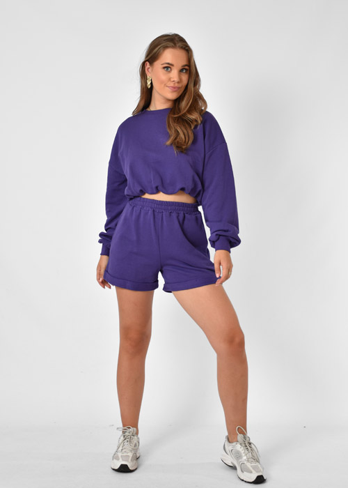 Yva sweater violet