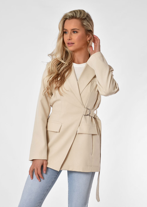 Mila blazer beige