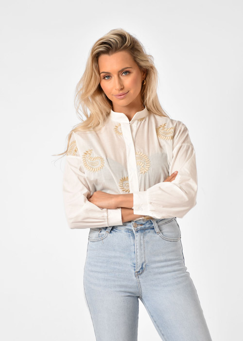 Dina blouse wit 