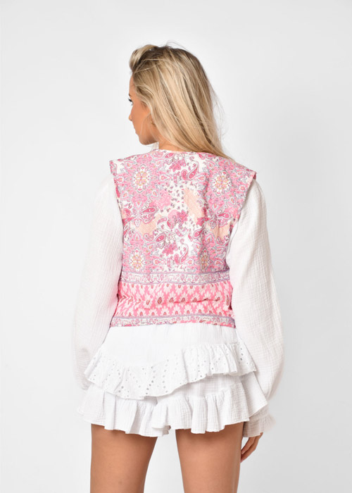 Sophie gilet roze