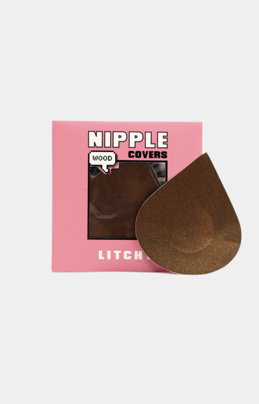 Nipple covers wood