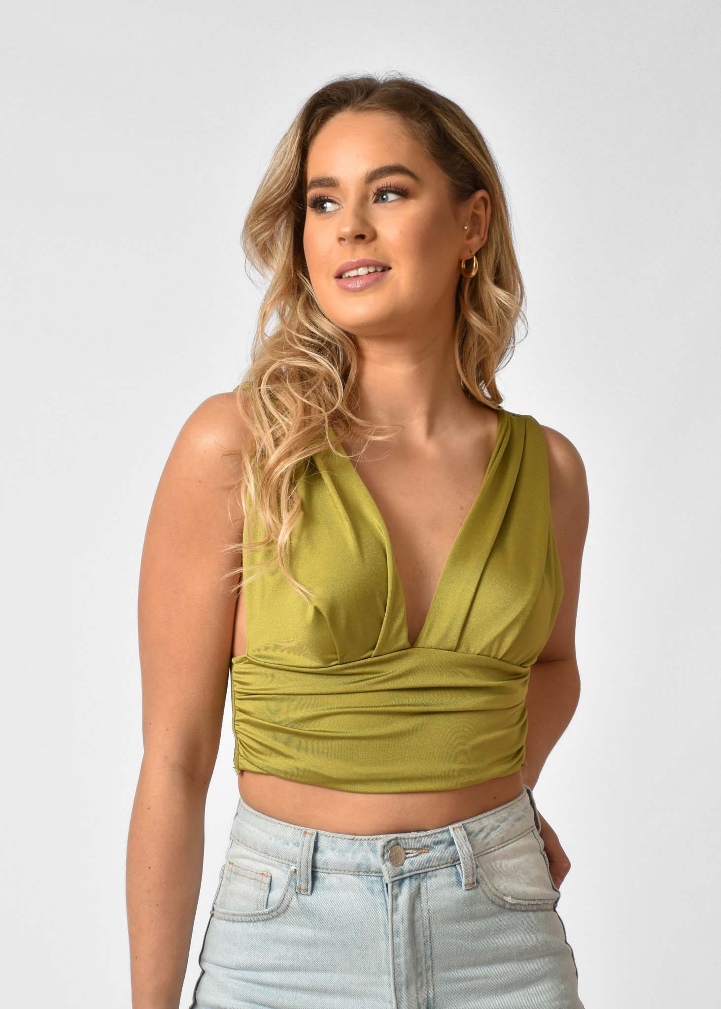 Jill top groen