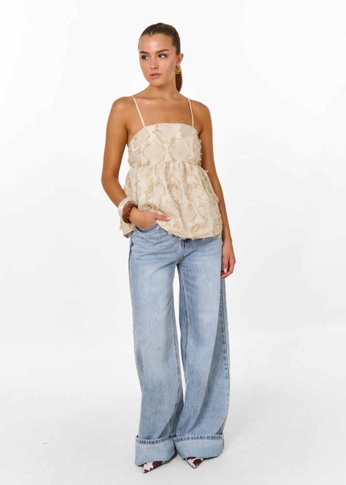 Louisa top creme